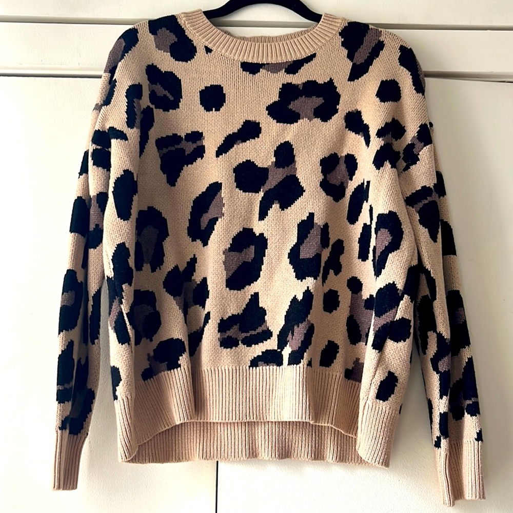 Leopard sweater